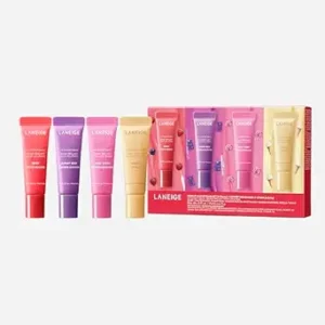 LANEIGE Lip Glowy Balm in Berry – hydrating tinted lip balm with shea butter for soft, glossy lips, bestselling Korean beauty product on Amazon